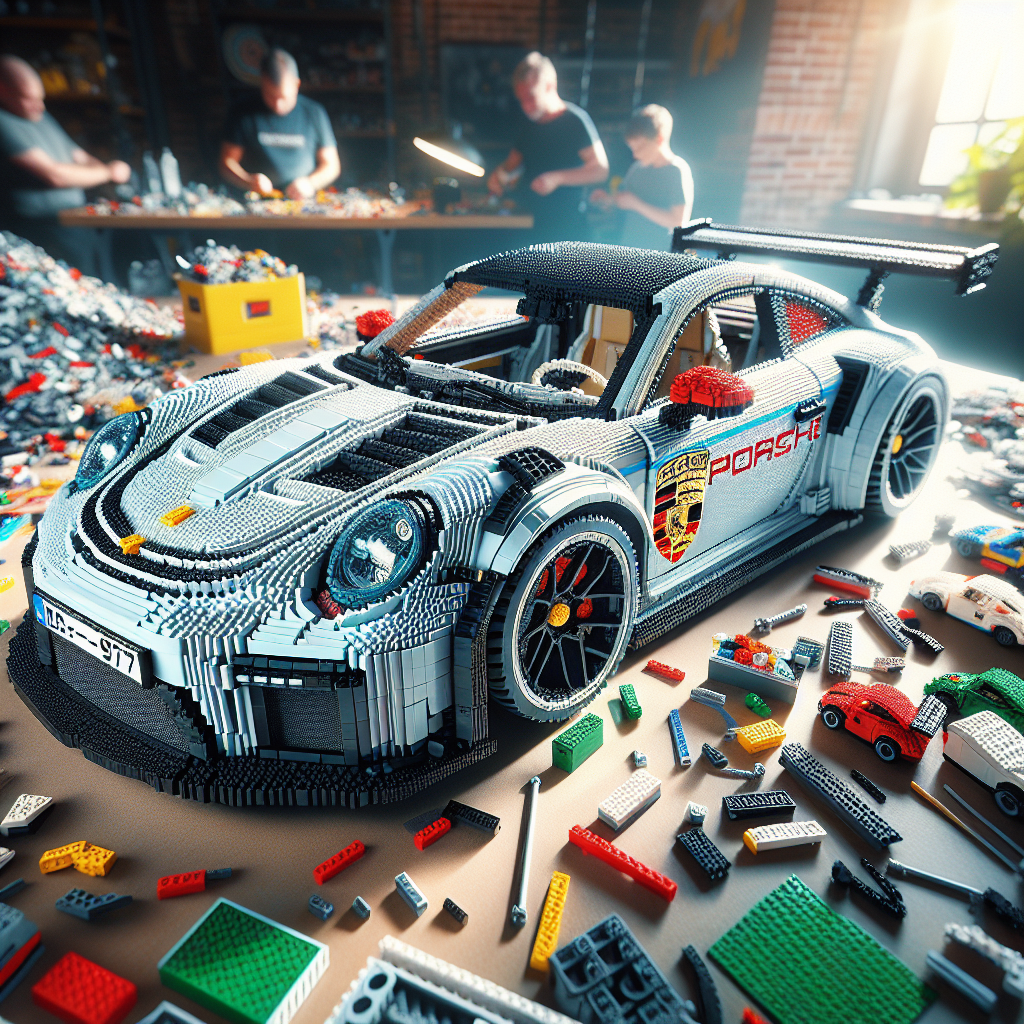 The LEGO Porsche RSR: A Captivating Experience for Builders