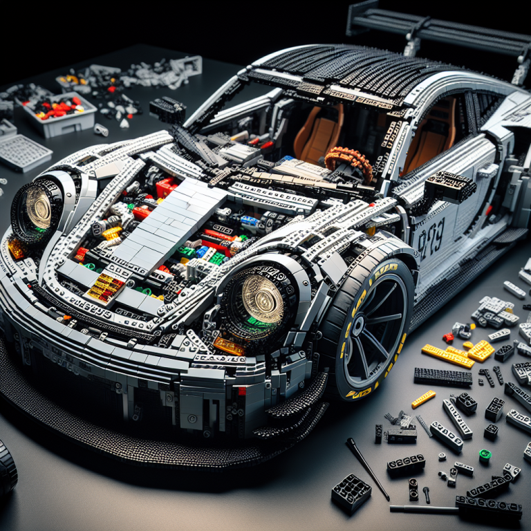 The LEGO Porsche RSR: A Deep Dive into Its Construction and Design