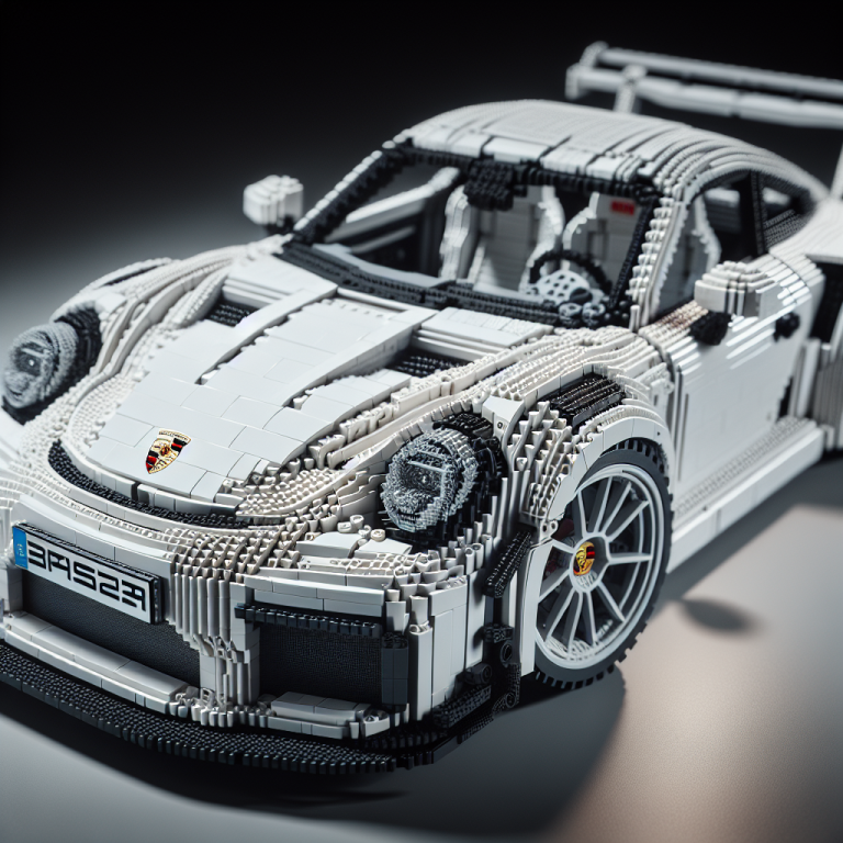 The LEGO Porsche RSR: A Journey Through Precision and Craftsmanship