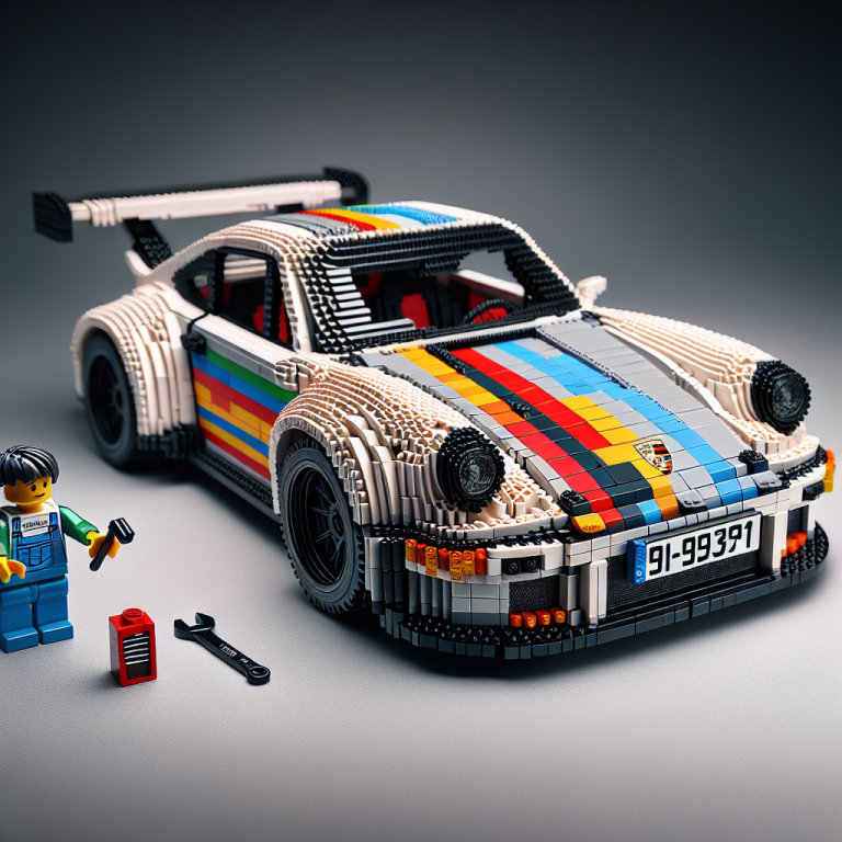 The LEGO Porsche RSR: A Model for Aspiring Designers