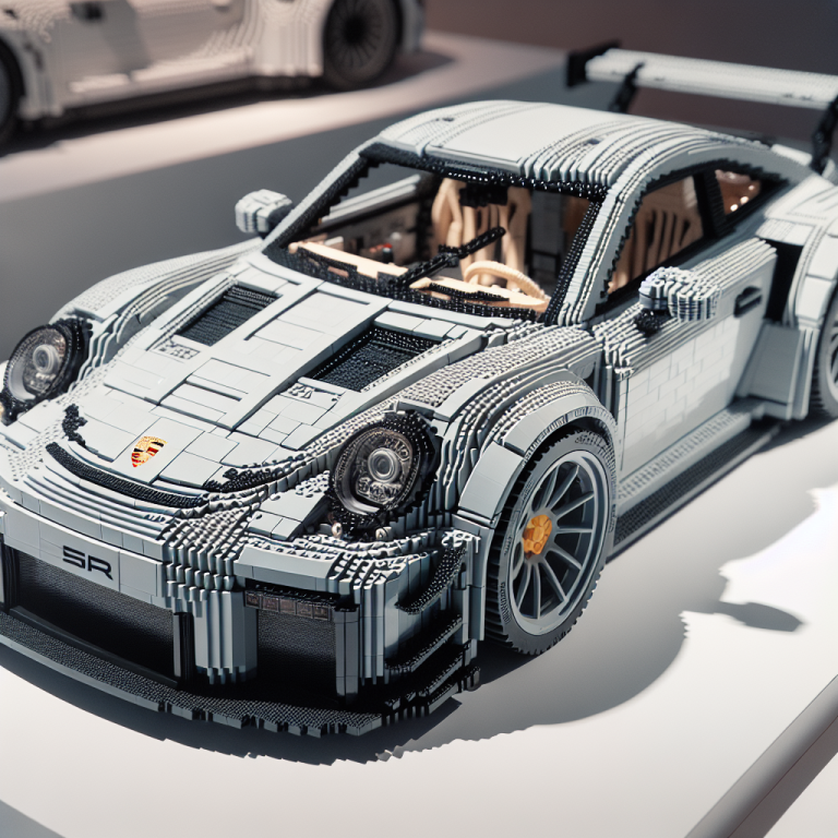 The LEGO Porsche RSR: A Perfect Blend of Form and Function