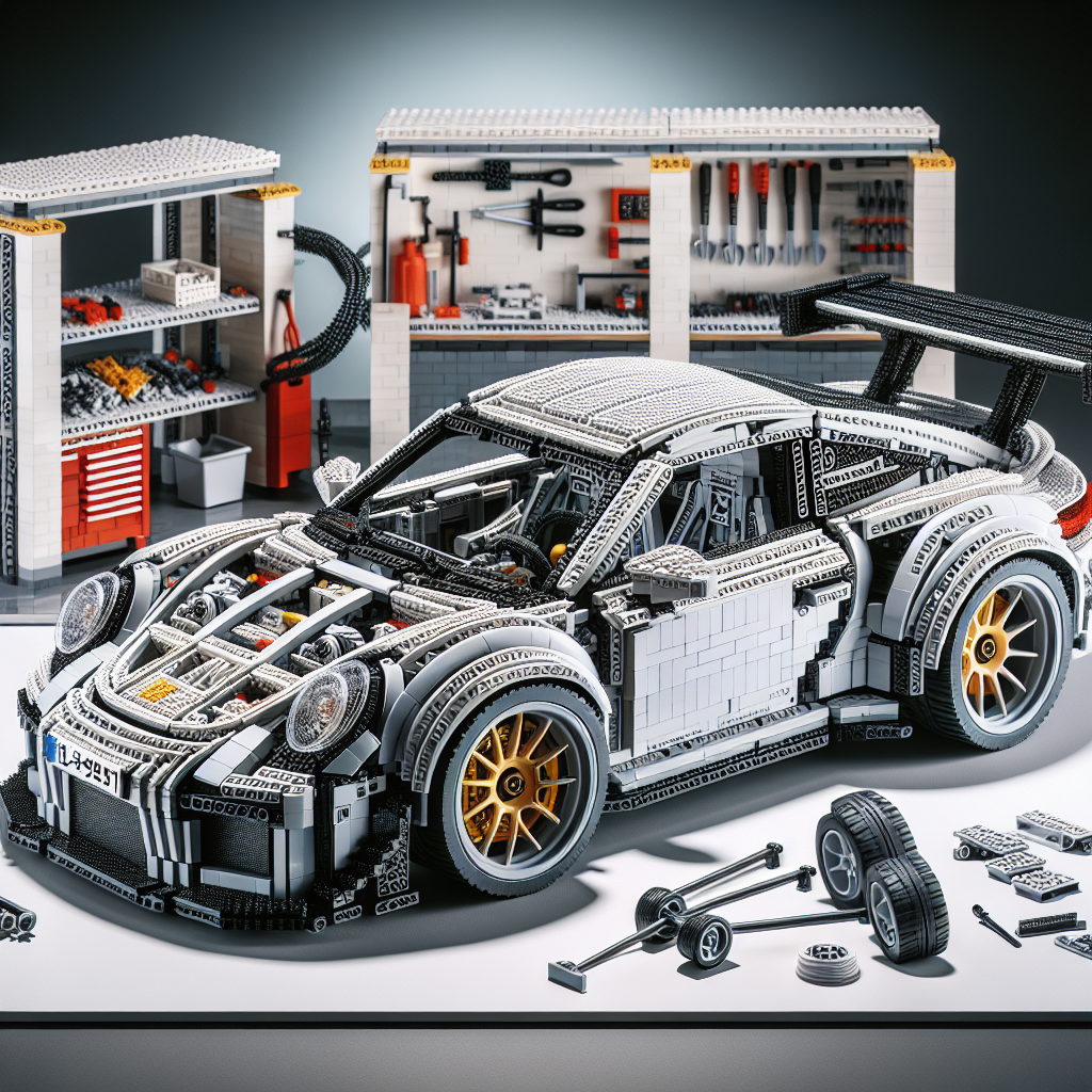 The LEGO Porsche RSR: A Showcase of Advanced Building Techniques