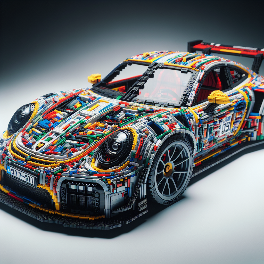 The LEGO Porsche RSR: A Showcase of Advanced Building Techniques