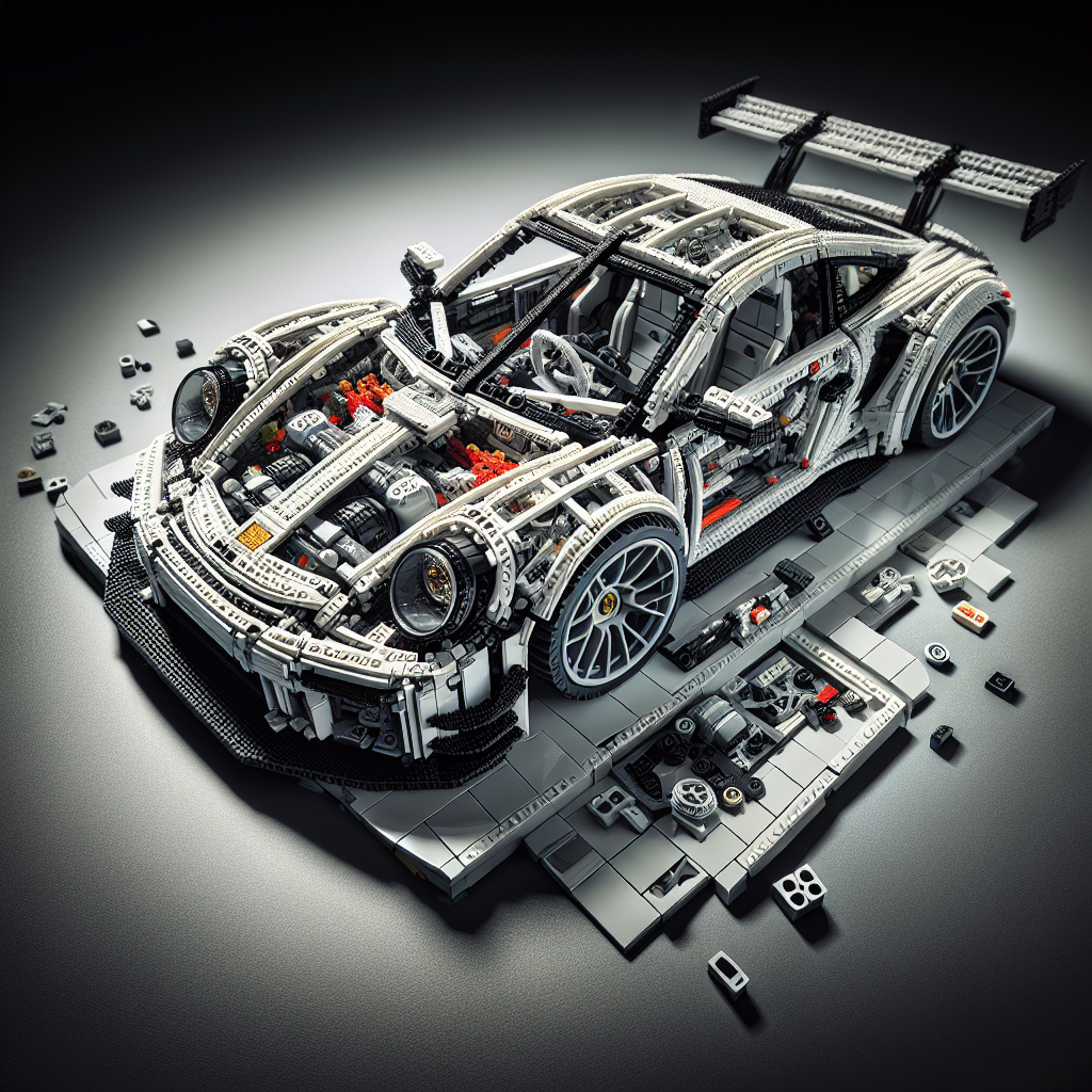 The LEGO Porsche RSR: A Testament to Automotive Innovation