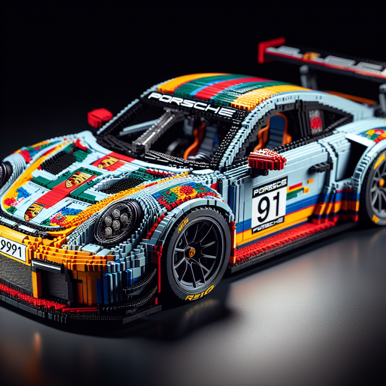 The LEGO Porsche RSR: An Iconic Addition to Any LEGO Collection