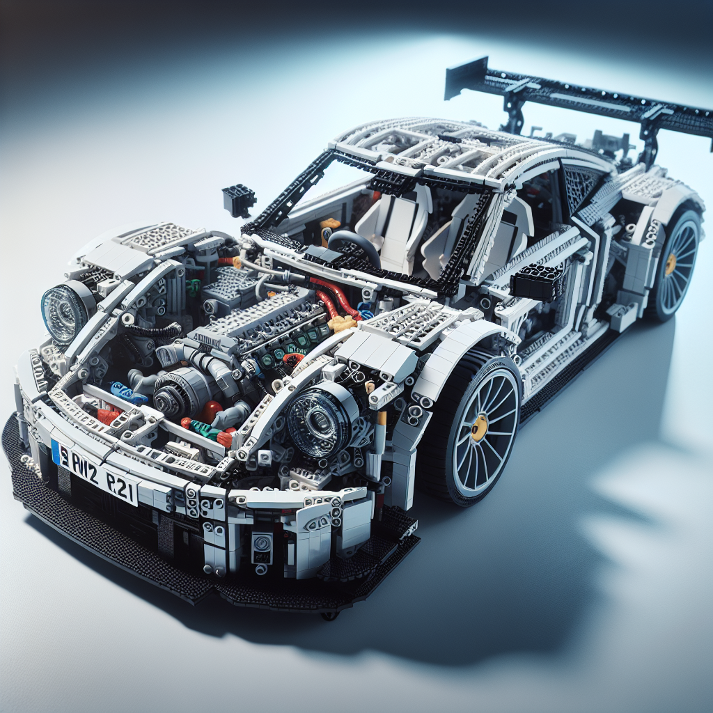 The LEGO Porsche RSR: Celebrating Automotive Excellence