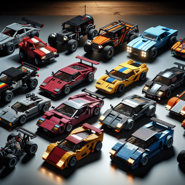 The Most Aesthetically Pleasing LEGO Car Sets