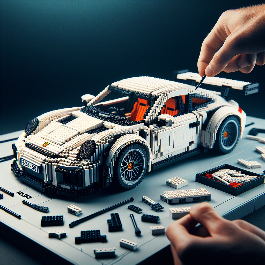 The Most Impressive Building Techniques in the LEGO Porsche RSR