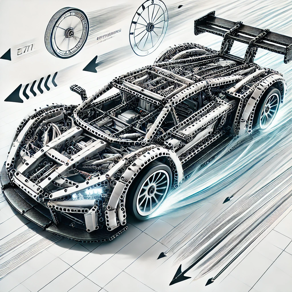 The Role of Aerodynamics in LEGO Technic Supercar Design