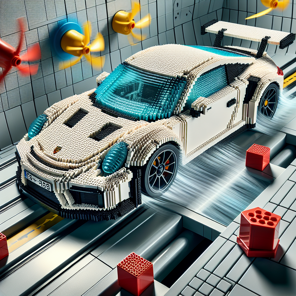 The Role of Aerodynamics in the LEGO Porsche RSR Design