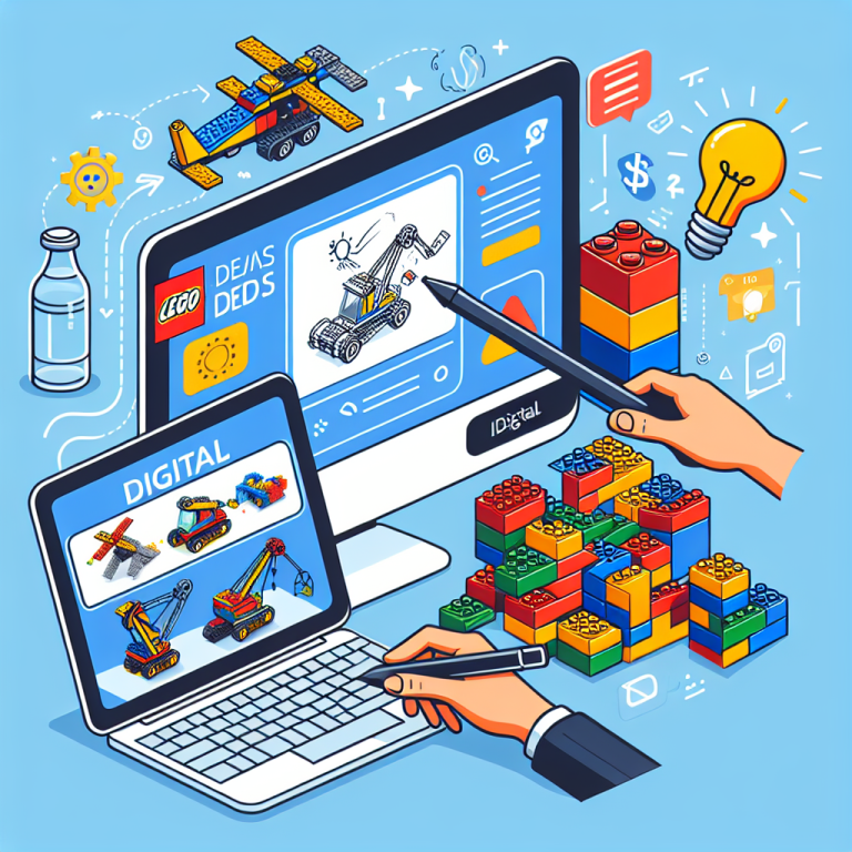 The Role of Digital Tools in Developing LEGO Ideas Sets
